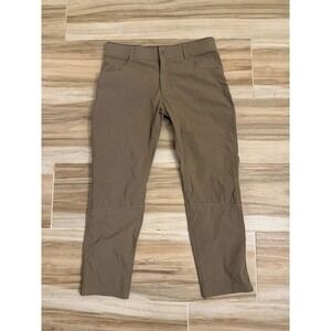 Kuhl Exoskeleton Mens Hiking Pants 32x28 Brown Outdoor Trekking Trousers